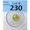 Image 1 : 1/20 Oz. Canada .9999 Gold 2020 Maple Leaf Coin