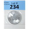 Image 1 : 1 Oz. Canada .9999 Silver Maple Coin