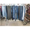 Image 1 : Rolling Rack and Clothing Contents
