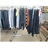 Image 1 : Rolling Rack and Clothing Contents