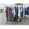 Image 1 : Rolling Rack and Clothing Contents