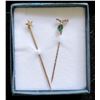 Image 2 : Vintage 9KT Stick Pin, Cameos and More