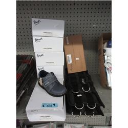 6 Pairs of Boys New Leather Shoes & more