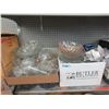 Image 1 : 2 Boxes of Assorted Glass & Crystal