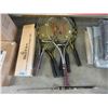 Image 1 : Extendable Fishing Rod & 9 Sports Rackets