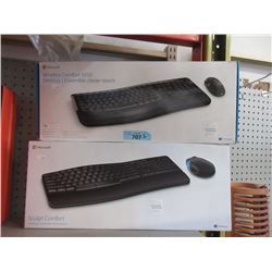 2 Microsoft Keyboard Mouse Combos