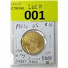 Image 1 : 1901 Gold 10 Dollar American Eagle Coin