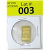Image 1 : 5 Gram .999 Gold Rare Johnson Matthey Bar