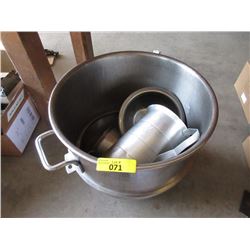 Large Stainless Steel Mixing Bowl