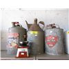 Image 1 : 3 Galvanized Tins & Coffee Grinder