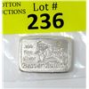 Image 1 : 2 Oz. Beaver Bullion .999 Silver Bar