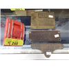 Image 1 : Fire Alarm Pull and 3 Metal Machine Plaques