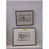 Image 1 : 2 Ltd. Edition Horse Prints - Largest is 17" x