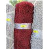 Image 1 : 5' x 7' Burgundy Shag Area Carpet - Store return