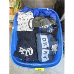 Tote of Assorted Baby & Toddler Clothes