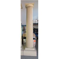 10 Foot Tall Pillar on Casters - 31" x 31" Base