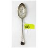 Image 1 : 9" Long British Sterling Silver Serving Spoon