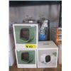 Image 1 : 3 New Toilet Paper Holders & 3 Mini Fans
