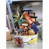 Image 1 : Box of Copper, Ceramic & Other Housewares