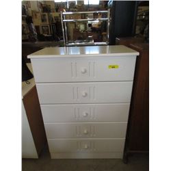 5 Drawer Dresser - 18" x 32" x 46" tall