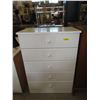 Image 1 : 5 Drawer Dresser - 18" x 32" x 46" tall