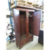 Image 2 : Glass Door Wardrobe - 17" x 42" x 80" tall