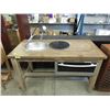 Image 1 : Electrified Kitchen Island with Sink