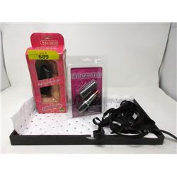 Vibrating Dildo, Lipstick Vibrator & Flogger