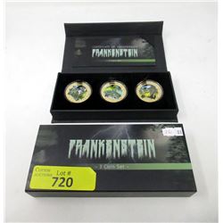 200th Anniversary Of Frankenstein 3-Coin Set