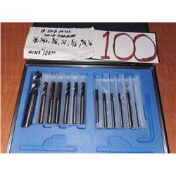 Set of Solid Carbide End Mill