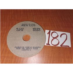 Rex-Cut A120 Stainless Buffing Disc 6" x 1/2" x 1"