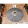 Image 1 : Wire Wheel Brush 15" x 1"1/2