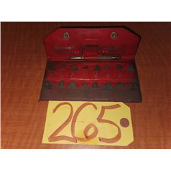 Starrett No.5167C Radius Gauge Set