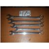 Image 1 : Combination Wrenches Set 1" - 15/16"- 13/16" - 3/4" - 11/16"