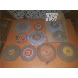 Box of assorted Grinding Wheels