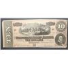 Image 1 : 1864 $10 CONFEDERATE STATE of AMERICA