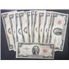 Image 1 : 20-$2 RED SEAL U.S. NOTES