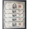 Image 1 : 5-1963 $5 RED SEAL NOTES