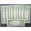 Image 2 : 10-1930's AU/CU $1 SILVER CERTS