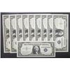 Image 1 : 10-1957's CU $1 SILVER CERTS