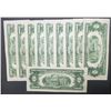 Image 2 : 10-$2 RED SEAL U.S. NOTES AU/CU