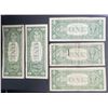 Image 2 : 5 "STAR NOTE" $1 SILVER CERTS