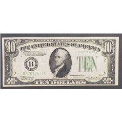 1934A $10 FEDERAL RESERVE NOTE