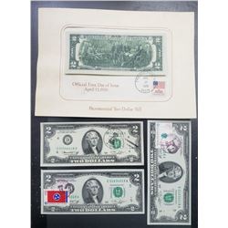 4-1976 STAMPED FIRST DAY ISSUE NOTES