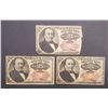 Image 1 : 3-1874 25c FRACTIONAL NOTES