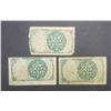 Image 2 : 3-1874 25c FRACTIONAL NOTES