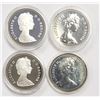 Image 2 : 1979-1982 SILVER PROOF CANADA DOLLARS