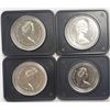 Image 2 : 4-CANADA DOLLARS (3) '76 & (1) '74