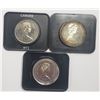 Image 2 : 1973 SILVER, 1972 & 1975 UNC CANADA