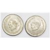 Image 1 : 2-1953 MEXICO SILVER 5 PESOS